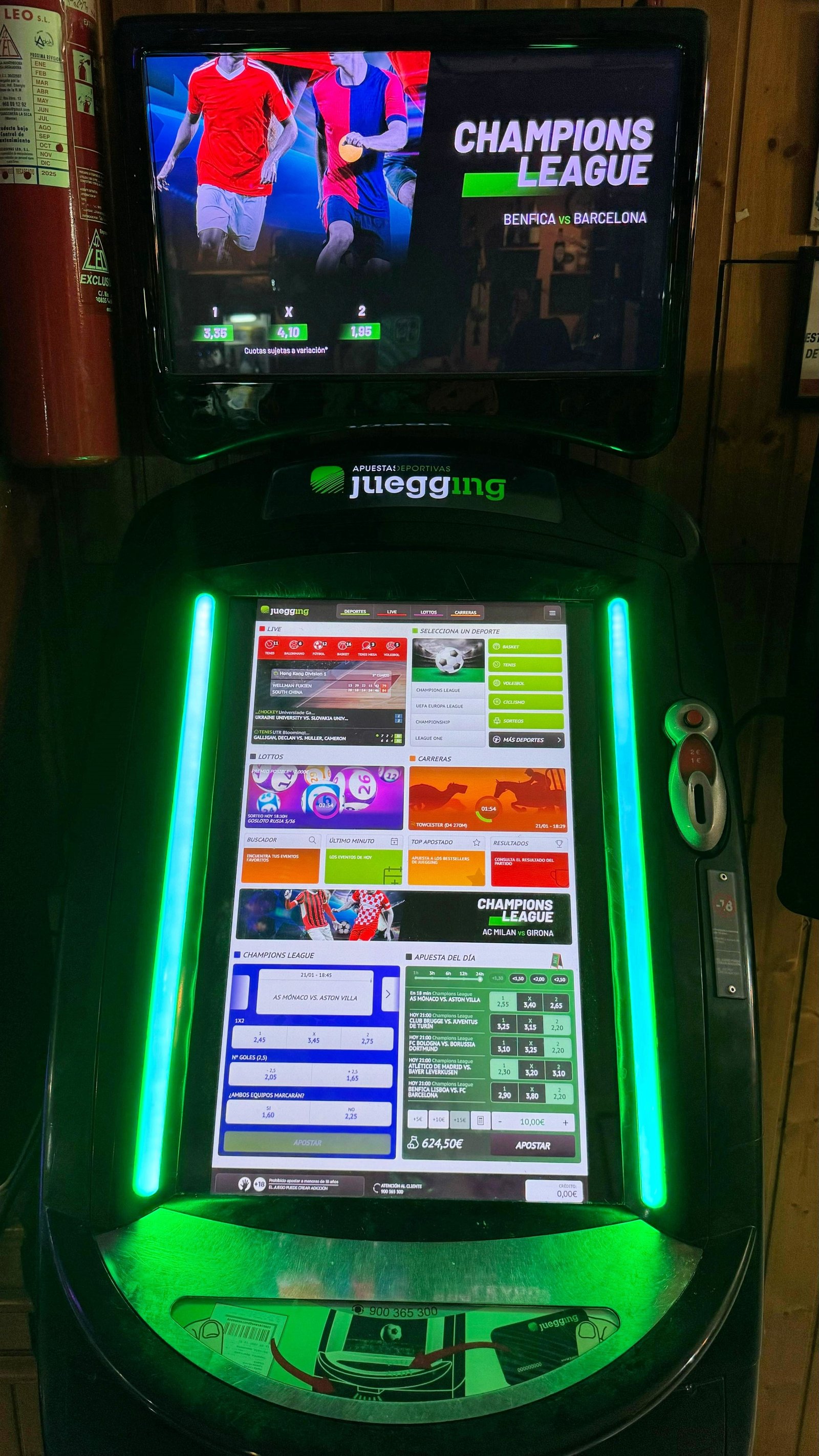 Máquina de Apuestas